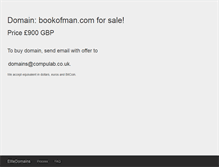 Tablet Screenshot of bookofman.com